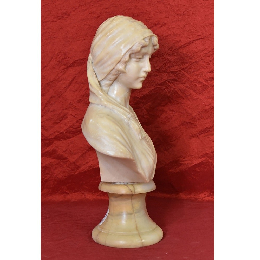 STAL83 1 antic sculpture marble statues bust of girl figurines19th.jpg